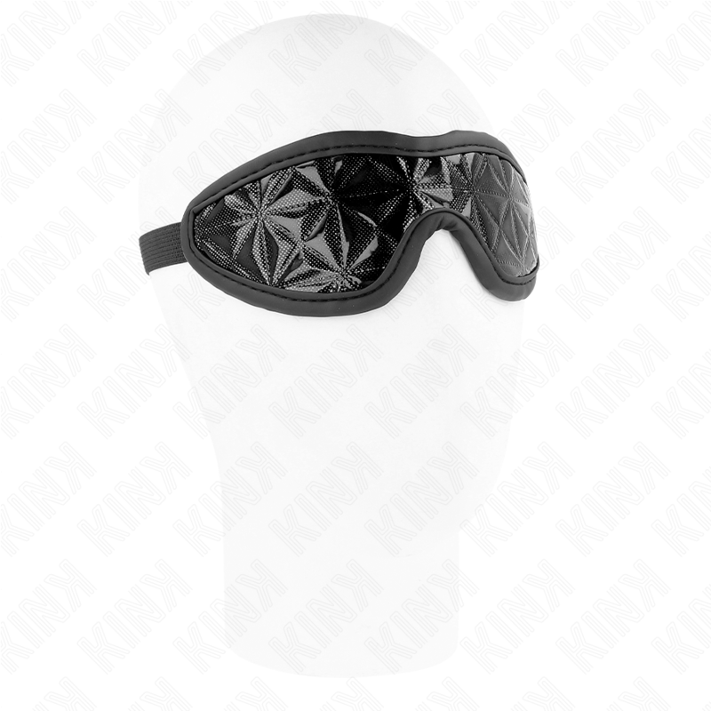KINK - BENDAGGIO A MOTIVO DIAMANTE NERO 20,5 x 6 CM