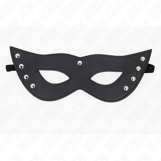 KINK - MASCHERA CON 4 RIVETTI 28 x 8 CM