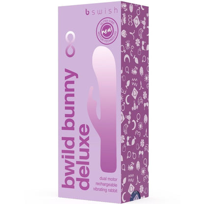 B SWISH - BWILD BUNNY INFINITE DELUXE VIBRATORE CONIGLIO 10 VIBRAZIONI VIOLA