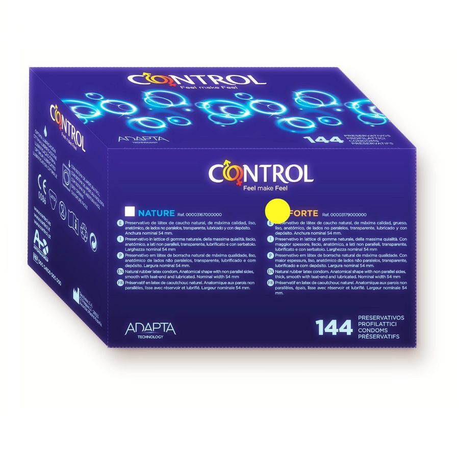 CONTROLLO - ADAPTA FORTE SCATOLA DA 144 PRESERVATIVI