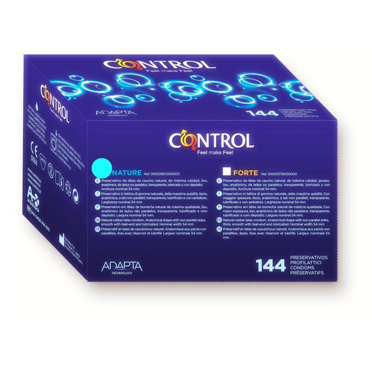 CONTROLLO - PRESERVATIVI ADAPTA NATURE 144 UNITÀ