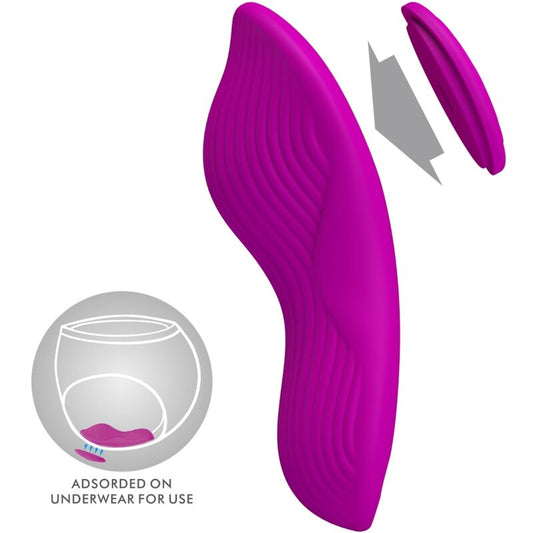 PRETTY LOVE - ROMARIO STIMOLATORE CLITORIDEO LAY-ON CON TELECOMANDO ROSA