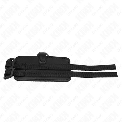 KINK - ANELLO PER IL PENE IN PELLE CON CINGHIE REGOLABILI