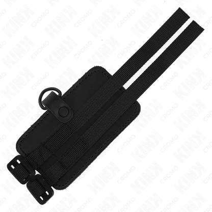 KINK - ANELLO PER IL PENE IN PELLE CON CINGHIE REGOLABILI