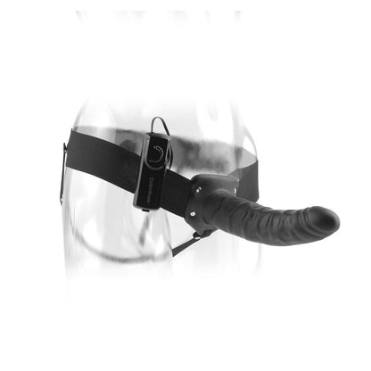SERIE FETISH FANTASY - IMBRACATURA VIBRANTE CAVO 19 CM NERA