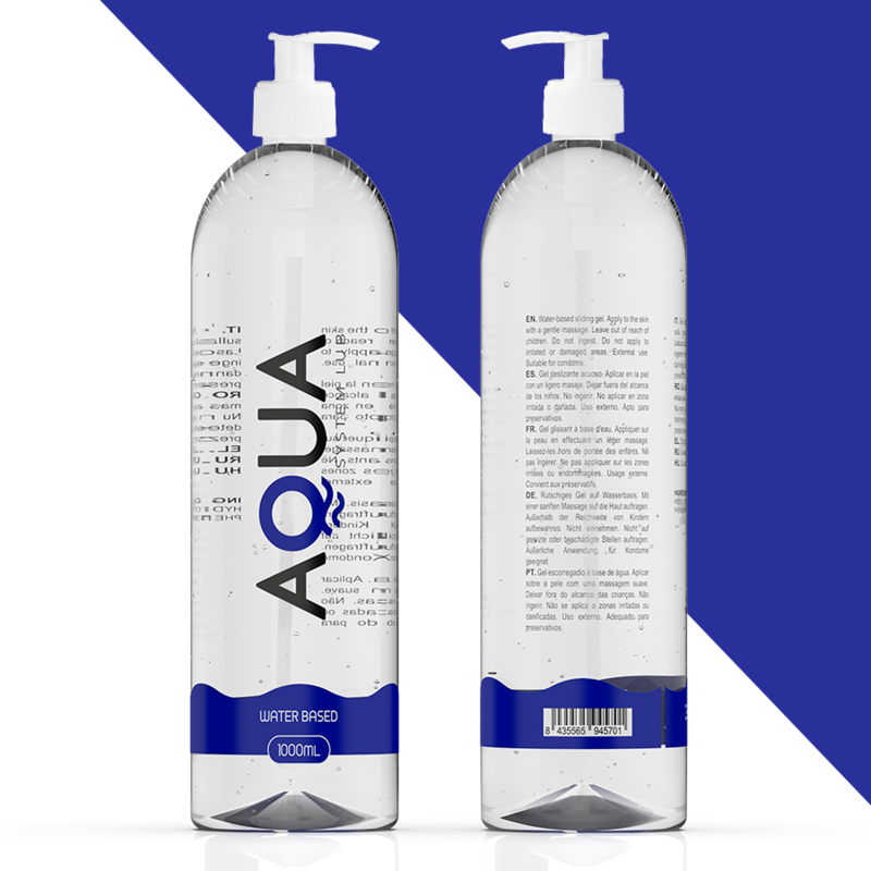 AQUA QUALITY - LUBRIFICANTE A BASE D'ACQUA 1000 ML