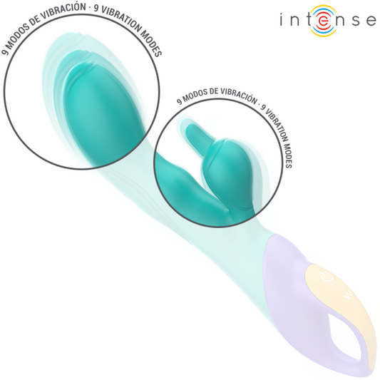 INTENSO - VIBRATORE FRED RABBIT BLU