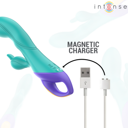 INTENSO - VIBRATORE FRED RABBIT BLU