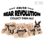 FETISH SUBMISSIVE - FOZZIE OSITO PELUCHE BDSM MODELO 3