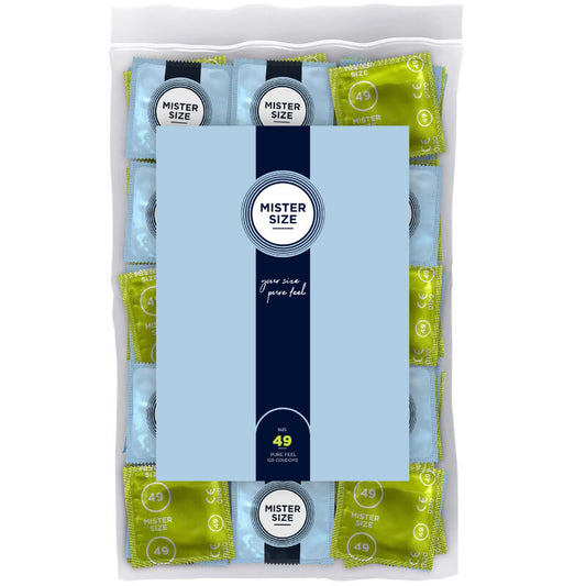 MISTER SIZE - PRESERVATIVI TAGLIA S 49 MM (100 UNITÀ)