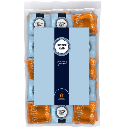 MISTER SIZE - PRESERVATIVI TAGLIA L 57 MM (100 UNITÀ)