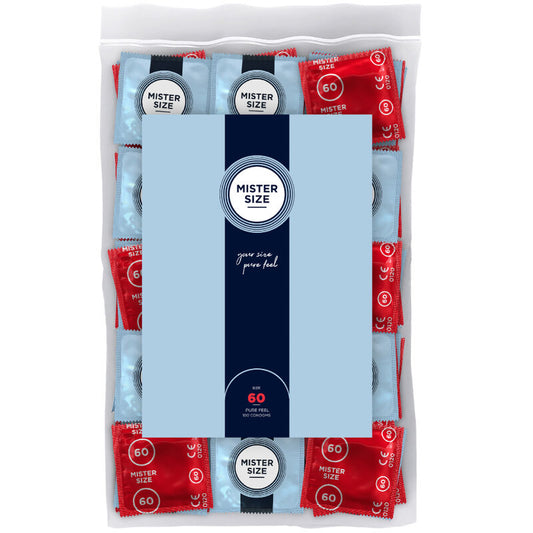 MISTER SIZE - PRESERVATIVI TAGLIA XL 60 MM (100 UNITÀ)