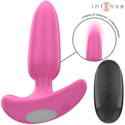 INTENSO - ROSS ANAL PLUG 10 VIBRAZIONI ROSA TELECOMANDO