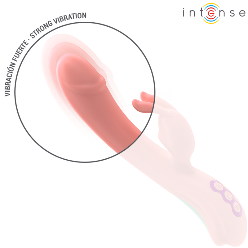 INTENSO - VIBRATORE RACHEL RABBIT 5 VIBRAZIONI ROSA