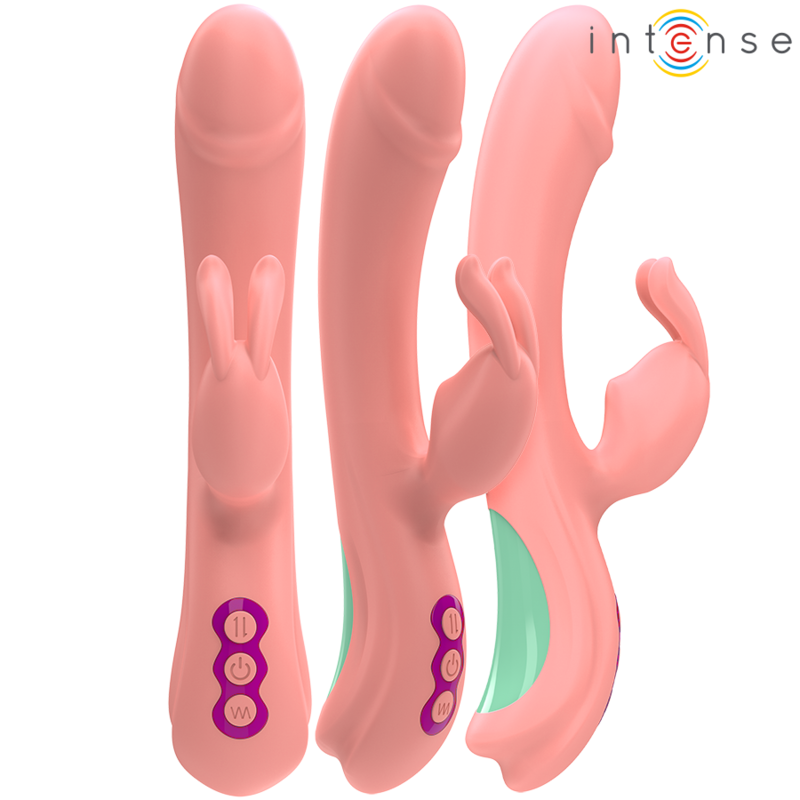 INTENSO - VIBRATORE RACHEL RABBIT 5 VIBRAZIONI ROSA
