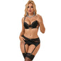 SUBBLIME - 945039 SUJETADOR + PANTIES DE ENCAJE S/M
