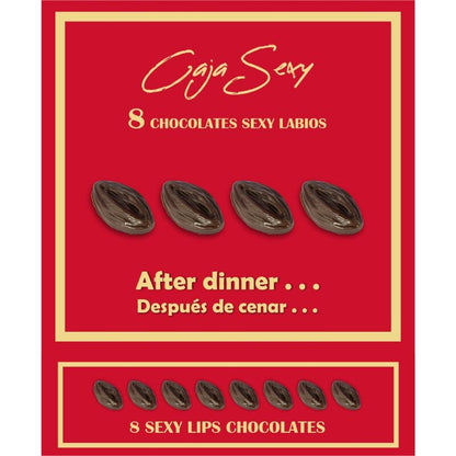 SPICY DEVIL - SCATOLA DA 8 CIOCCOLATINI A FORMA DI VAGINA