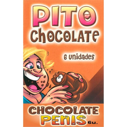 SPICY DEVIL - SCATOLA DA 6 CIOCCOLATINI A FORMA DI PENE