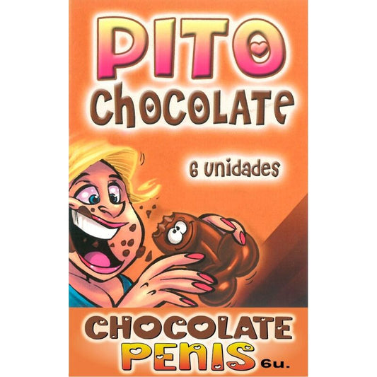 SPICY DEVIL - SCATOLA DA 6 CIOCCOLATINI A FORMA DI PENE