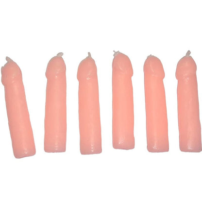 SPICY DEVIL - 6 CANDELE A FORMA DI PENE DI CARNE