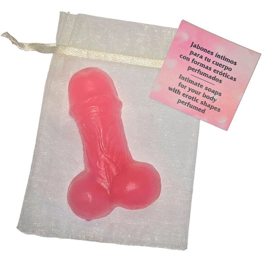 Spicy Devil - Sapone profumato a forma di pene rosa