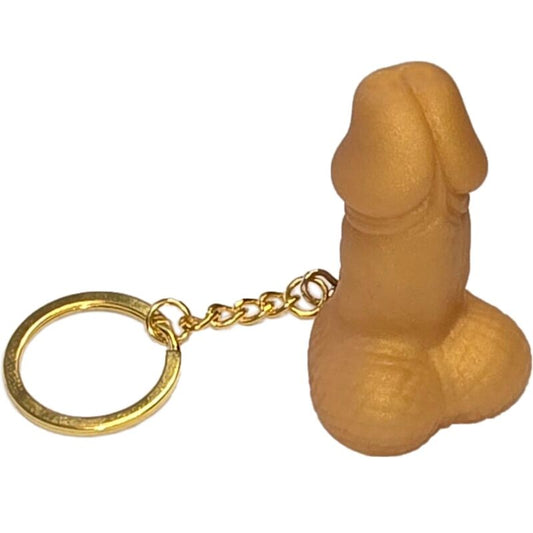 Spicy Devil - Portachiavi a forma di pene d'oro
