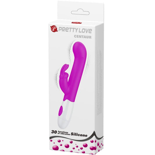 PRETTY LOVE - VIBRATORE CENTAUR RABBIT 30 MODALITÀ DI VIBRAZIONE VIOLA