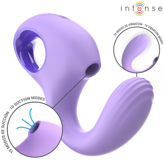 INTENSO - VIBRATORE E STIMOLATORE BAXTER VIOLA
