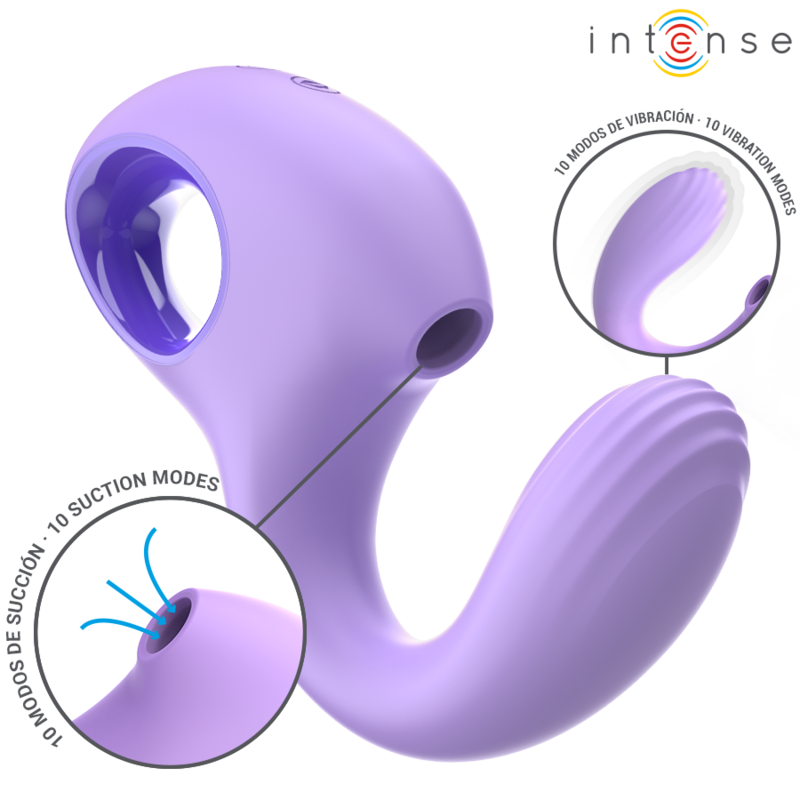 INTENSO - VIBRATORE E STIMOLATORE BAXTER VIOLA