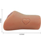 CRAZY BULL - DESIGN DI VAGINA E ANO SCARLATTO CON CUORE NATURALE