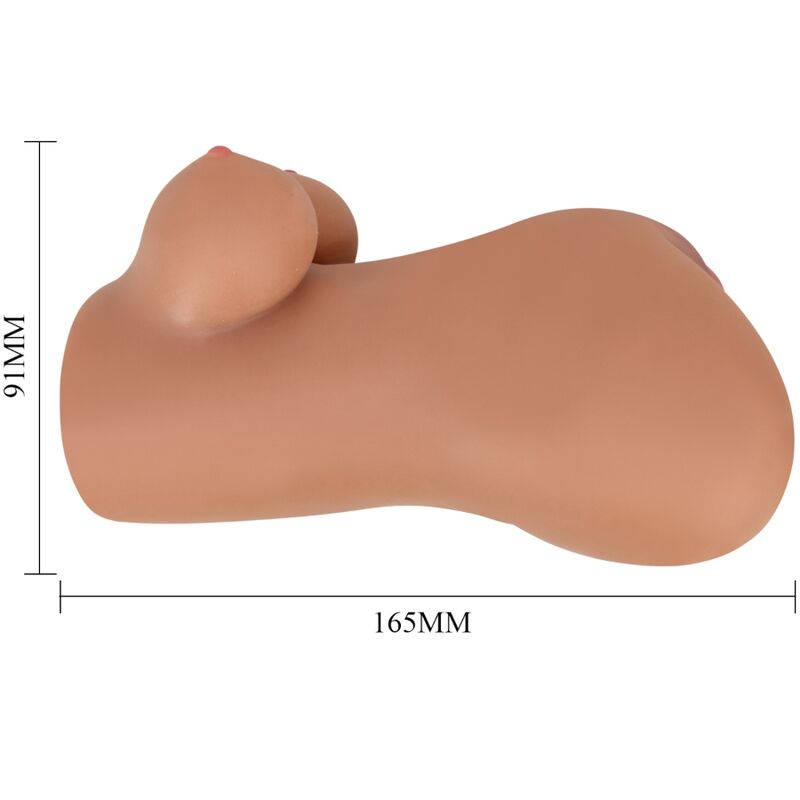 CRAZY BULL - HANNAH DOPPIO MASTURBATORE VAGINA E ANO REALISTICO MULATO