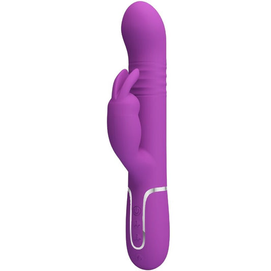 PRETTY LOVE - VIBRATORE CONIGLIO MULTIFUNZIONE 4 IN 1 COALE VIOLA