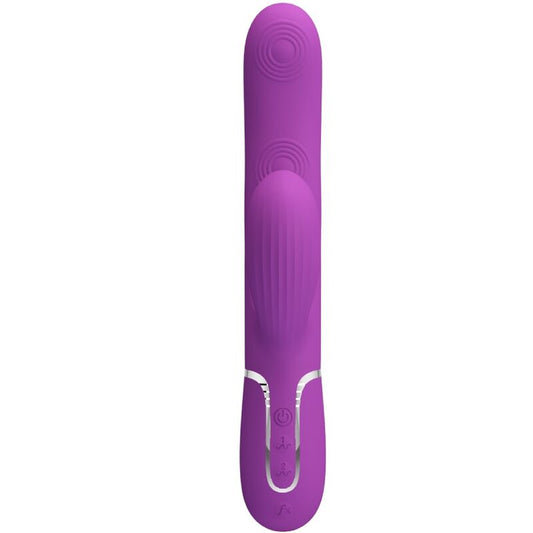 PRETTY LOVE - PERLITA VIBRATORE CONIGLIO MULTIFUNZIONE 3 IN 1 VIOLA