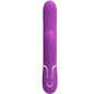 PRETTY LOVE - PERLITA VIBRATORE CONIGLIO MULTIFUNZIONE 3 IN 1 VIOLA