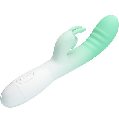 PRETTY LOVE - VIBRATORE CONIGLIO CERBERUS 30 VIBRAZIONI VERDE