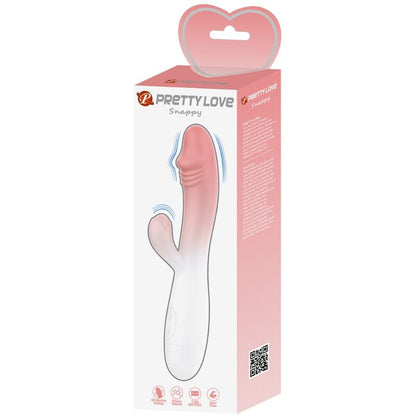 PRETTY LOVE - VIBRATORE SNAPPY RABBIT 30 VIBRAZIONI ROSA