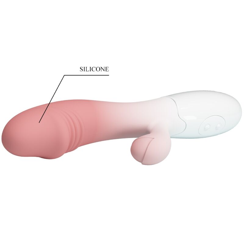 PRETTY LOVE - VIBRATORE SNAPPY RABBIT 30 VIBRAZIONI ROSA