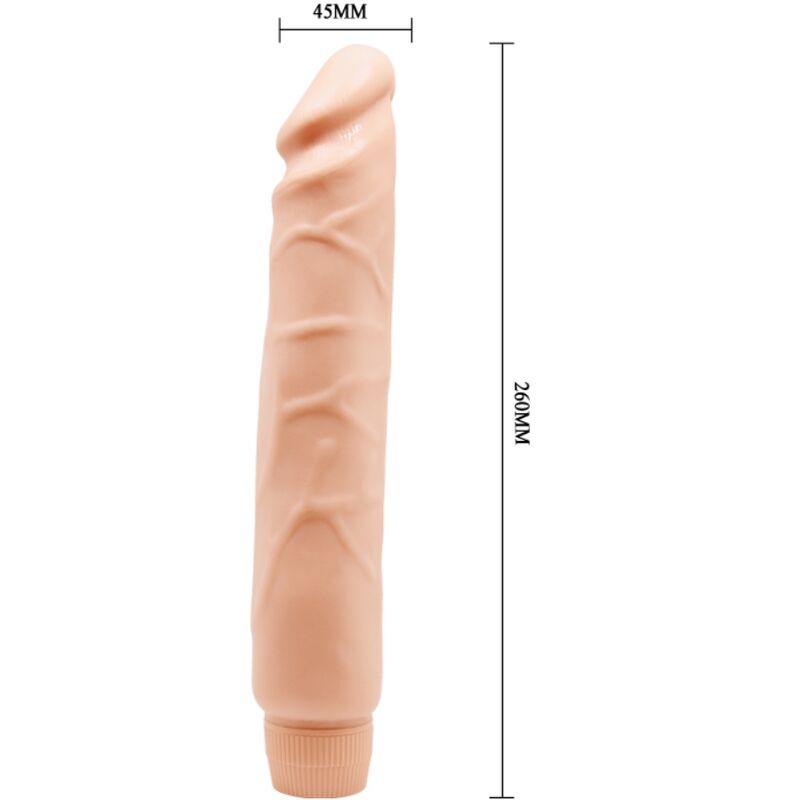 DANCE - VIBRATORE REALISTICO JACK 26 CM NATURALE