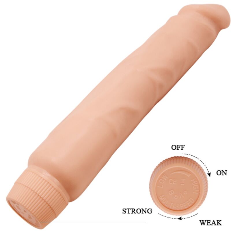 DANCE - VIBRATORE REALISTICO JACK 26 CM NATURALE