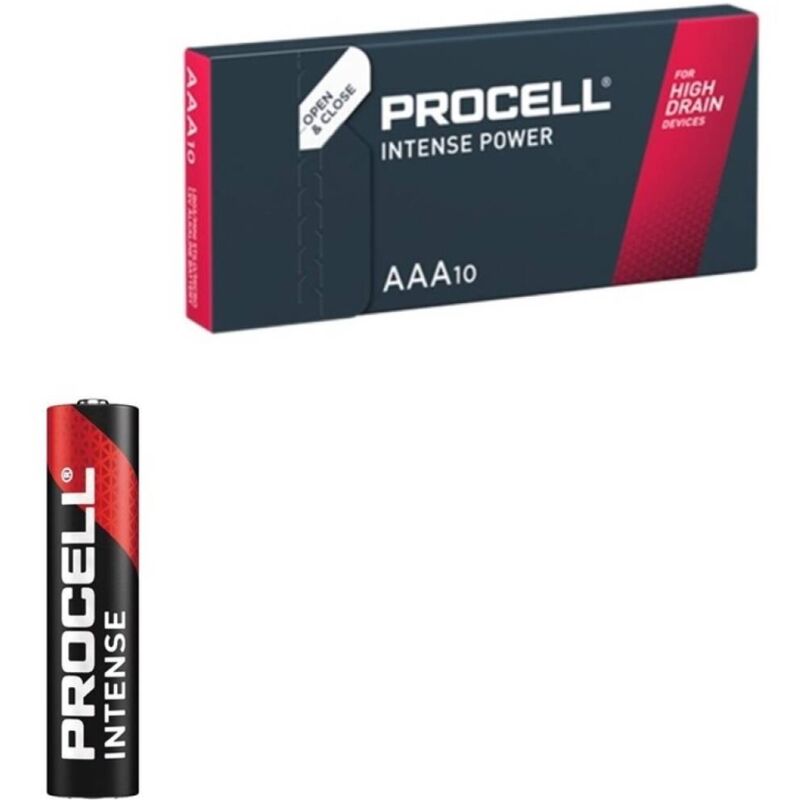 PROCELL - INTENSE POWER ALKALINE LR03 AAA 1,5 V SCATOLA*10