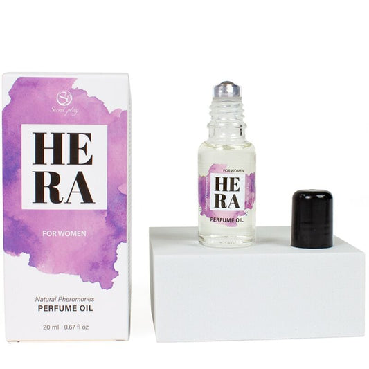 SECRETPLAY - PROFUMO OLIO AI FEROMONI NATURALI HERA PER DONNA 20 ML
