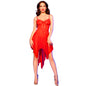 CHILIROSE - CR 4847 BABYDOLL ROJO L/XL
