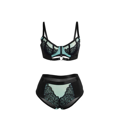SUBBLIME - 955564 REGGISENO IN RETE VERNICIATA VERDE CON ZIP L/XL