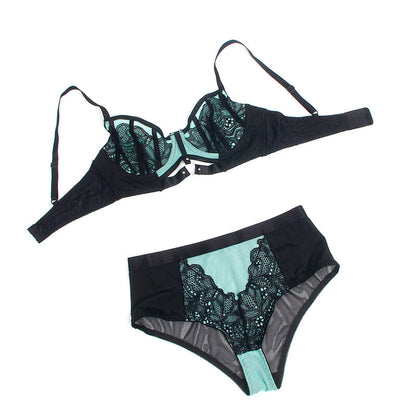 SUBBLIME - 955564 REGGISENO IN RETE VERNICIATA VERDE CON ZIP L/XL