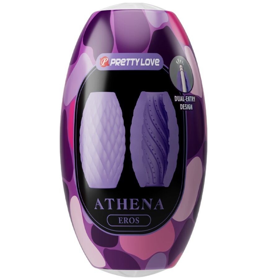 PRETTY LOVE - ATHENA EROS MASTURBATORE MASCHILE IN SILICONE VIOLA