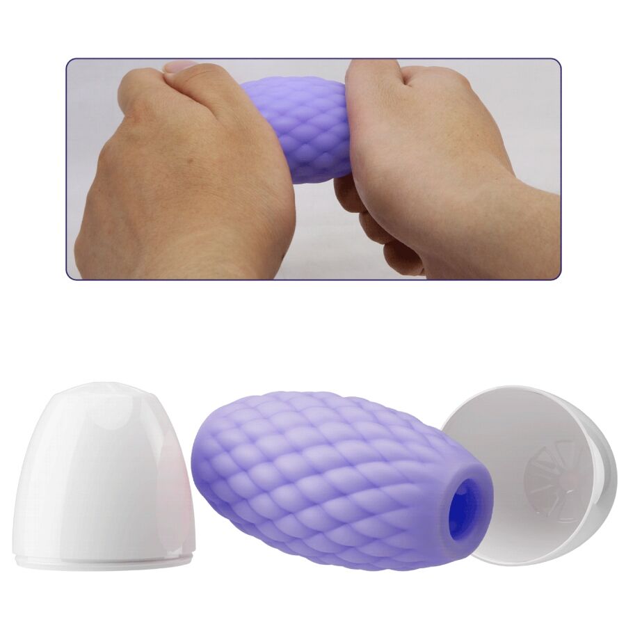 PRETTY LOVE - ATHENA EROS MASTURBATORE MASCHILE IN SILICONE VIOLA