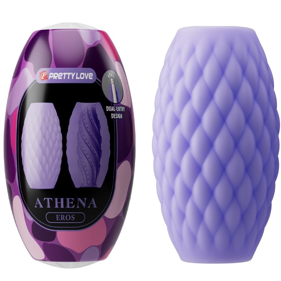 PRETTY LOVE - ATHENA EROS MASTURBATORE MASCHILE IN SILICONE VIOLA
