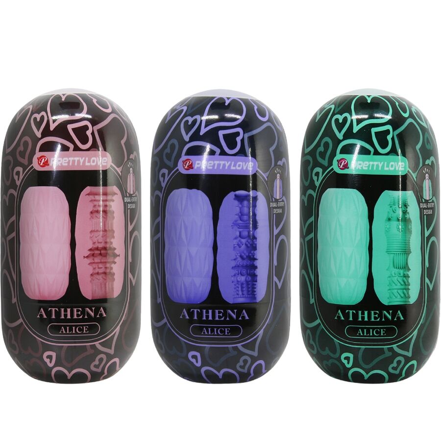 PRETTY LOVE - ATHENA ALICE CONFEZIONE DA 15 VARI MASTURBATORI MASCHILI