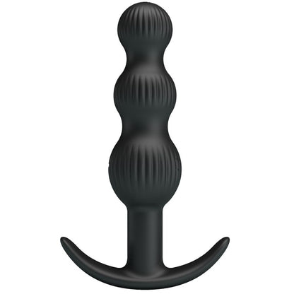 PRETTY LOVE - VIBRATORE ANALE SIDNEY 10 VIBRAZIONI NERO