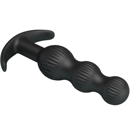 PRETTY LOVE - VIBRATORE ANALE SIDNEY 10 VIBRAZIONI NERO